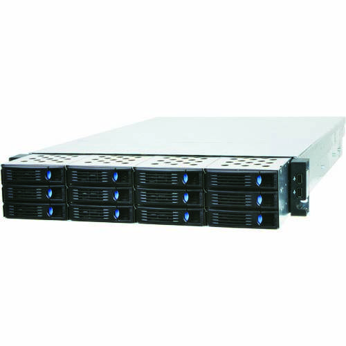 Chenbro RM23612 2U E-ATX 19" RACK 12 12GBs x HotSwap (Aktiv) m/500W