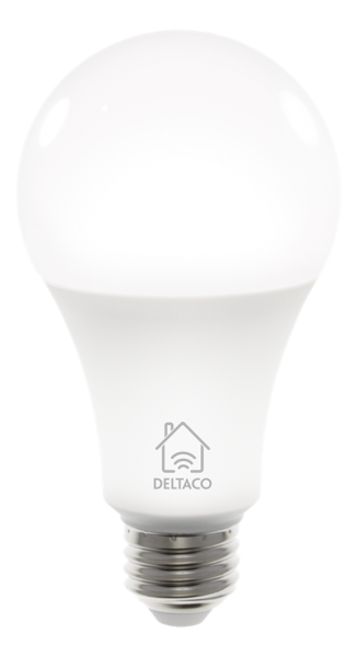 Deltaco Smart Home Led - E27 pære m/WiFi 2.4GHz