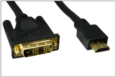 HDMI han - DVI han 1,0m