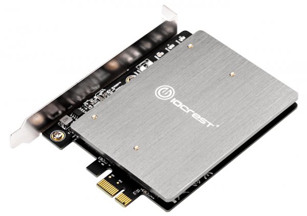 IOCrest Dual M2 SATA SSD PCI-E 1X m/kjøling