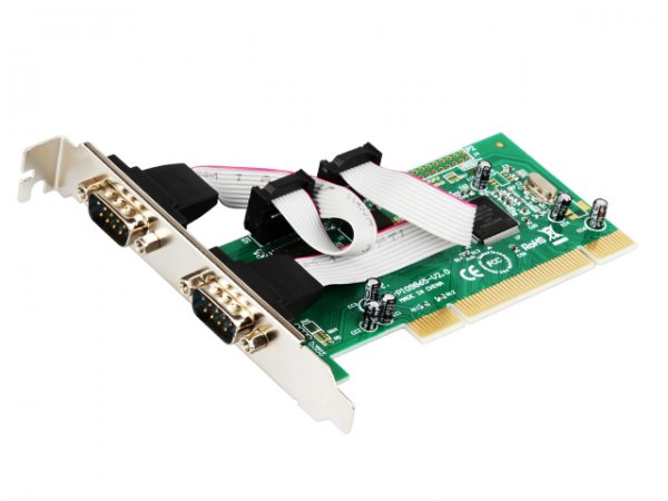 IOCrest PCI 2 x 9P Seriell