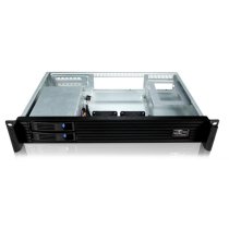 Iwill 1.5U mini-ITX 2 x HotSwap SAS/SATA 19" RACK 400W PSU Sort 1