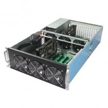 Iwill 4U-BTC-16 Celeron G1840 DDR3 USB 2.0 m/2 x 2400W PSU