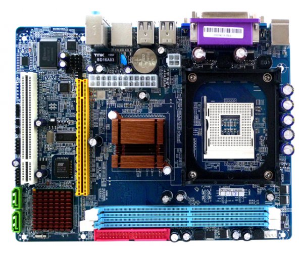 Iwill 945GFBAL 915G + ICH6 DDR2 mATX Socket-478