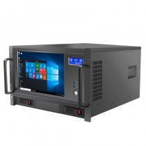 Iwill C548 6U E-ATX 2 x HotSwap 19″ RACK 750W PSU m/13″ LCD Touch Skjerm