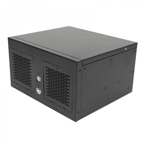 Iwill IPC S33 Cube mATX m/300W - Sort