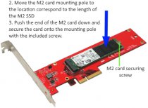 Iwill M2 SSD PCI-E / NVMe PCI-E 4X 3