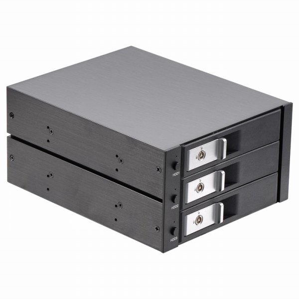 Iwill MobileRack / Backplane 3 x 3.5" SATA / SAS (2 x 5.25")