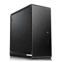 Jonsbo UMX6 Black Tower u/PSU ATX Sort