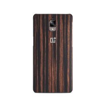 OnePlus 3 Hardcase - Ebony Wood