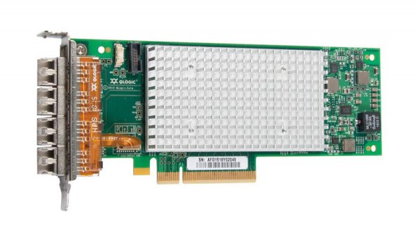 QLogic QLE2694L-CK 16GB/s 4 x Dual LC FC PCI-E