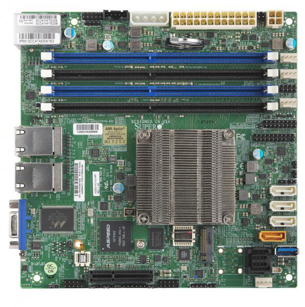 SuperMicro A2SDi Atom C3558 2.2GHz QC Mini-ITX