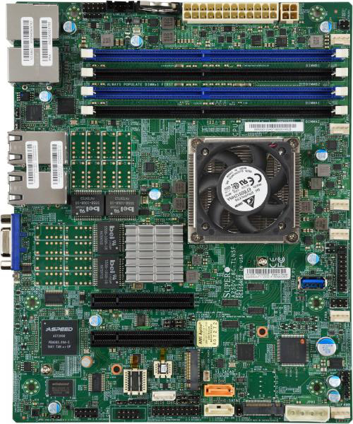 SuperMicro A2SDV Atom C3858 2GHz TC Flex-ATX