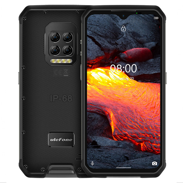 Ulefone Armor 9E 4G LTE 6.3" FHD+ 2340x1080 IPS Android - Sort